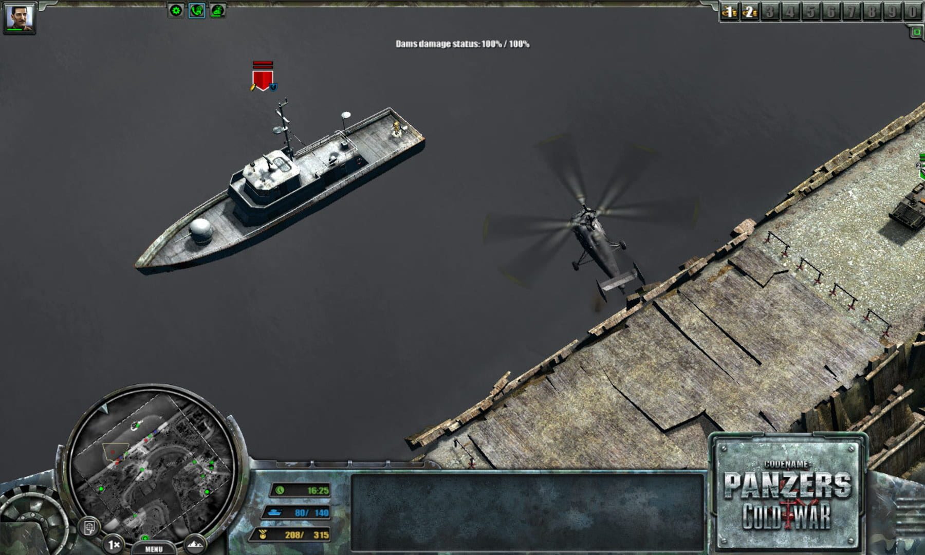 Jeu Codename: Panzers - Cold War (NAMCO BANDAI) - Bon état, Complet Et Testé